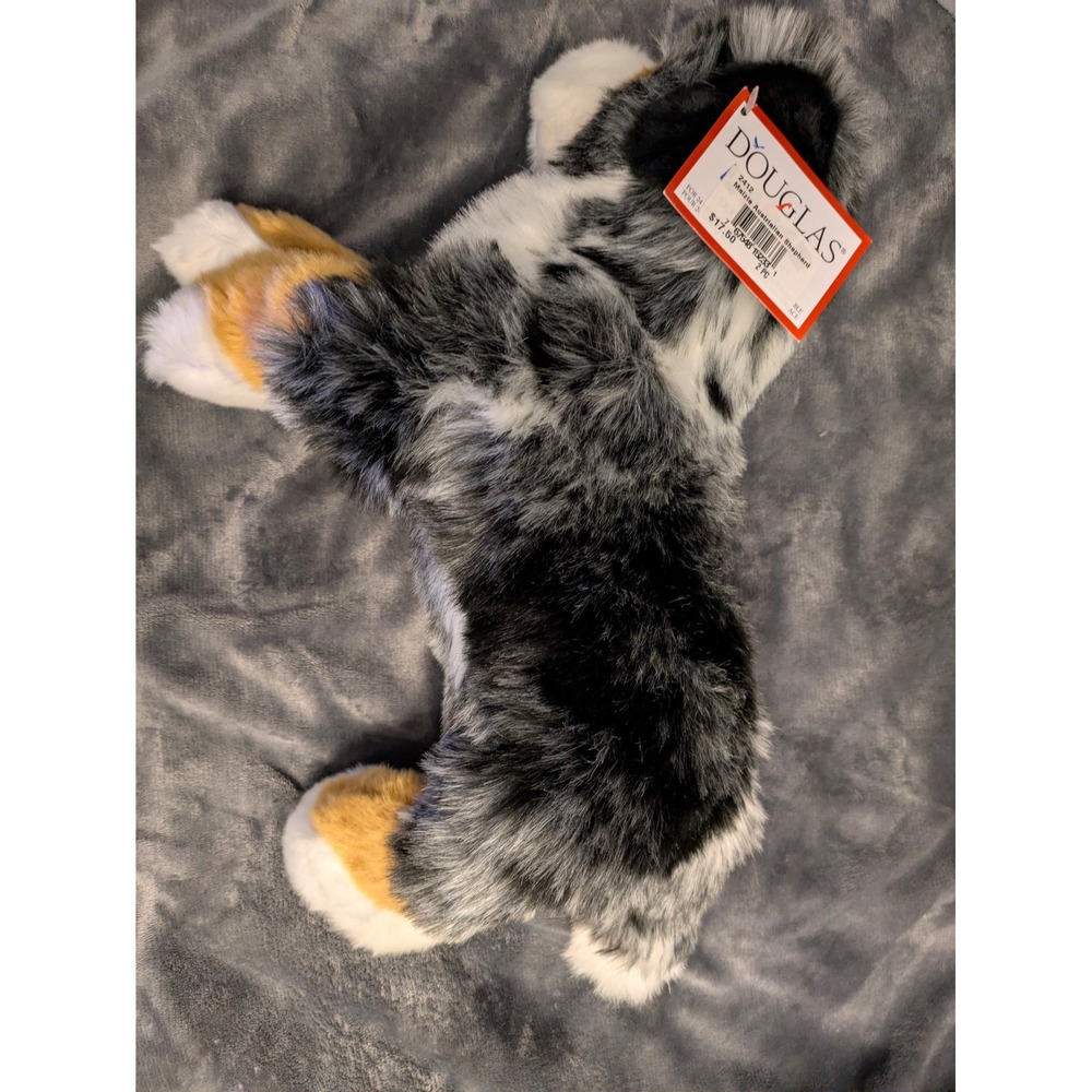 Douglas Maizie Australian Shepherd Plush Stuffed Animal Dog Blue Merle 2412 NWT